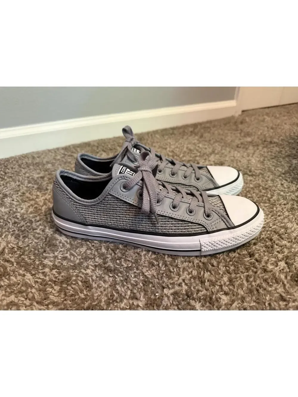 New Converse Overlay Knit Sneakers Unisex 8/10 - Picture 2 of 7